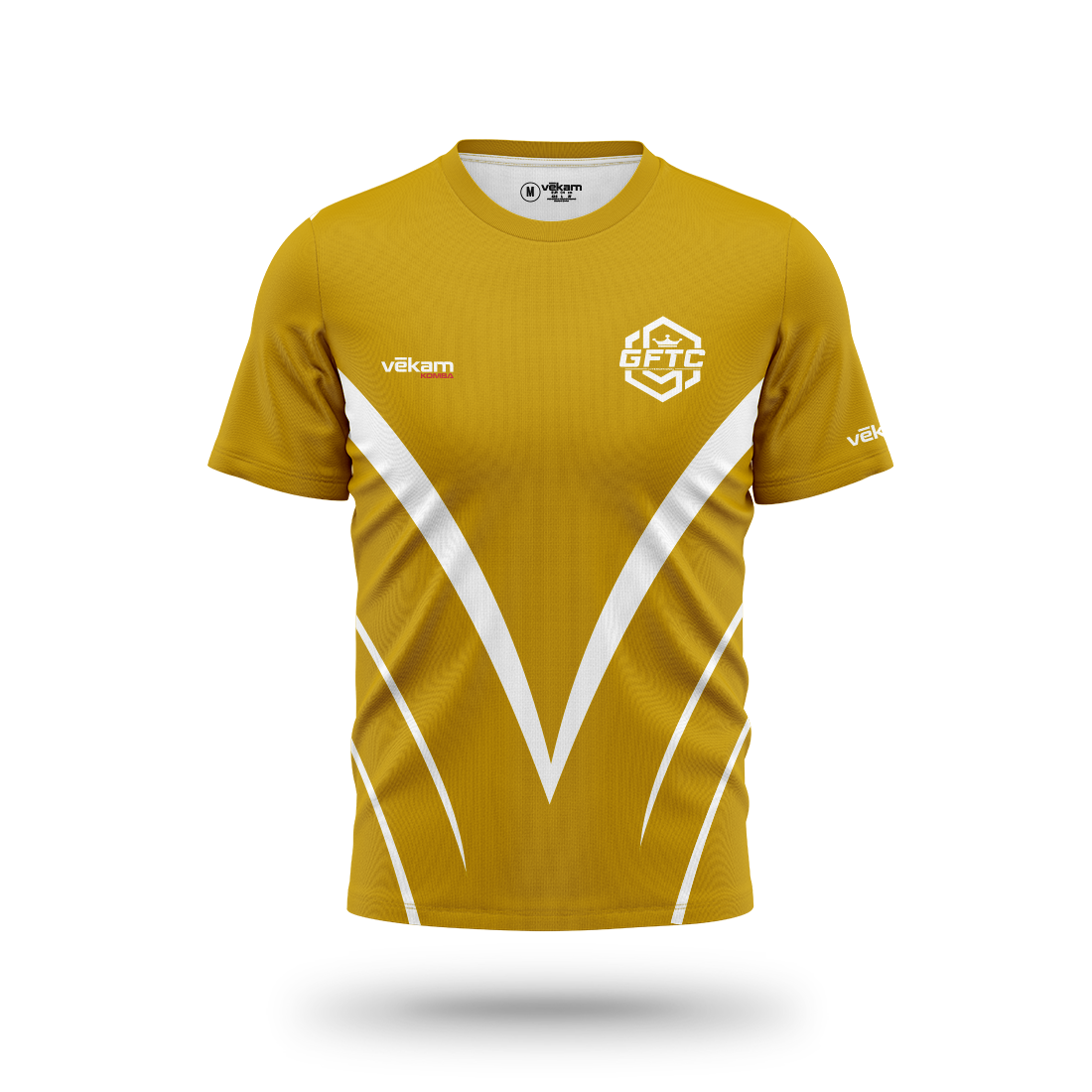 T-SHIRT SPORT (Doré)